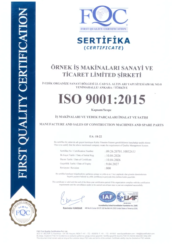 ISO 9001:2015 — نظام إدارة الجودة